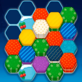 Xmas Hexa Sort